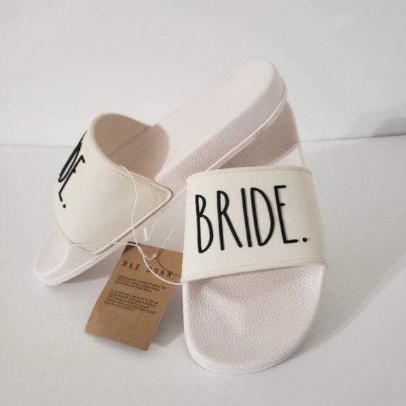 Dae Dunn Shoes - Bride Sandals Bride Slides Bride Flip Flops